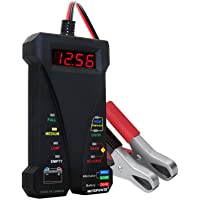 MOTOPOWER MP0514A-UK 12V Comprobador Digital de batería con voltímetro y Sistema de Carga alternador con Pantalla LCD e…